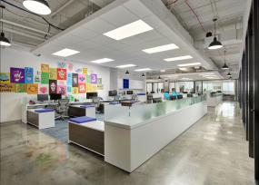 复式写字楼loft办公室设计装修效果图