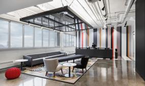 2018现代风格办公室装修效果图片