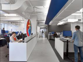 简约大办公室装修