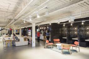 现代时尚企业办公室装修效果图