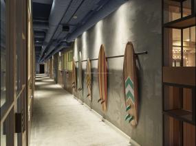 现代办公室装饰设计室内效果图