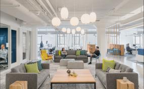 办公室工业风装修图片素材