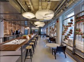 办公室现代极简装修效果图