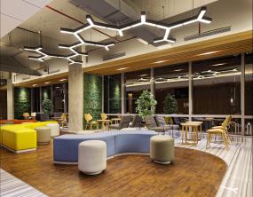 大办公室吊顶装修效果图大全2014图片