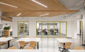 办公室工业风格装修效果图