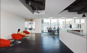 办公室装修高清效果图