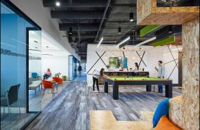 工业办公室装修效果图