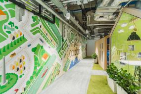 时尚办公室装修设计图片