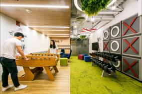 北欧风格办公室装修效果图大全