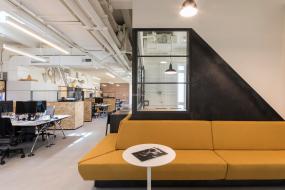 简约简单办公室装修效果图大全2014图片