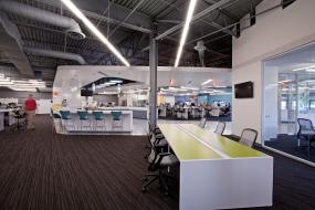 简欧办公室装修效果图大全2014图片