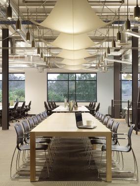 办公室裸顶装修图片欣赏