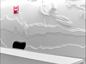 科技公司办公室装潢效果图