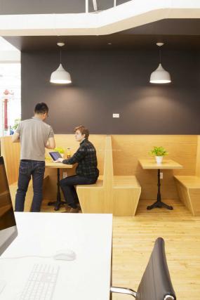 IT公司办公室最新室内装修设计效果图片2018