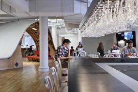 1300平办公室装修效果图大全