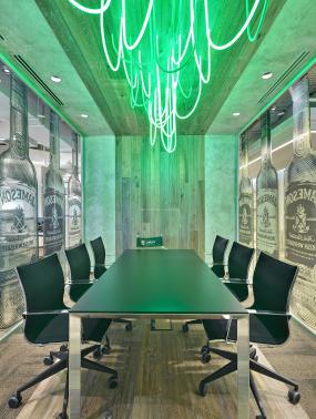 1200平的办公室效果图大全