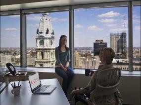 1100平办公室装修图片欣赏