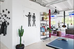 900平办公室装修实物图片