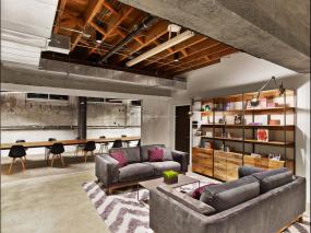 1000平办公室装修高清效果图