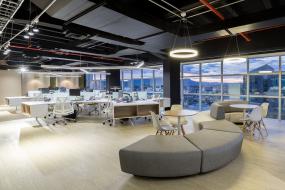 游戏公司办公室装饰设计室内效果图片