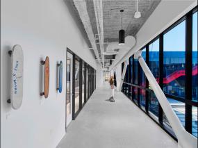 游戏公司办公室设计效果图