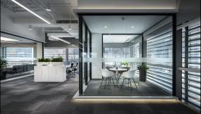 玻璃办公隔断门