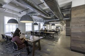 游戏公司办公室装修室内装饰设计效果图