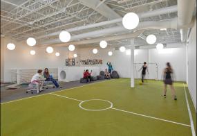 游戏公司办公室设计装饰效果图