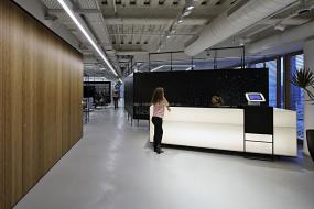 办公室前台装修效果图