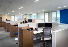 投资公司办公室装修设计效果图片库