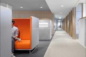 化工企业办公室最新室内装修设计图大全