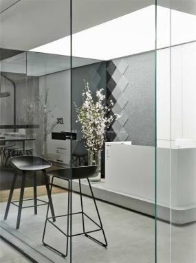 设计公司办公室最新室内装饰设计效果图片