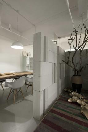 设计公司办公室设计装饰图