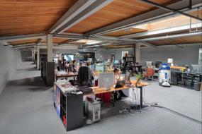 化工企业办公室装修装潢效果图