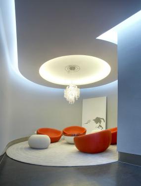 传媒文化公司办公室室内装饰设计效果图图片