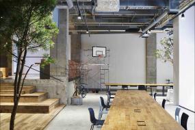 传媒文化公司办公室装饰室内效果图