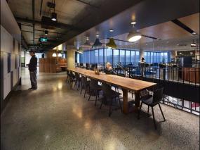 机械公司办公室最新室内装修设计图片