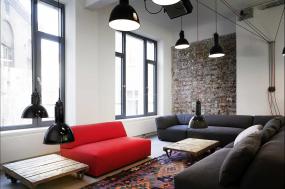 化工企业办公室装饰设计效果图片