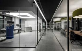 机械公司办公室室内装饰装修设计效果图大全