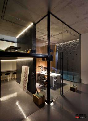 最新机械公司办公室室内装修与设计效果图片