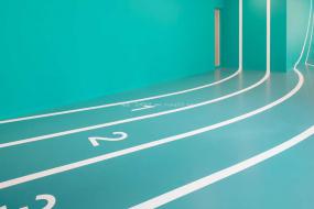 体育运动公司办公室最新室内装修设计效果图图片