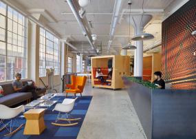 律师事务所办公室装修实物图片