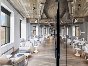 工业公司办公室装修实景图图片