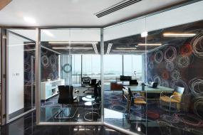 通信公司办公室室装修效果图