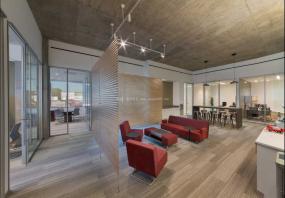 机械公司办公室设计室内装饰效果图片