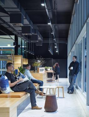 电子科技公司办公室最新室内装饰设计效果图片大全