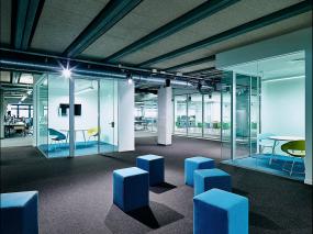 电子科技公司办公室精装修设计图片