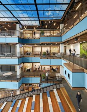 工业公司办公室室内装饰效果图片