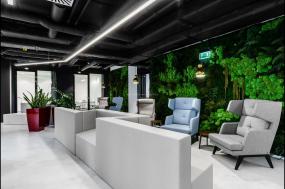 电子科技公司办公室室内装修设计效果图