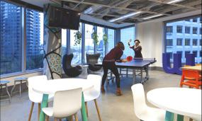 玩具公司办公室室内装饰装修设计效果图